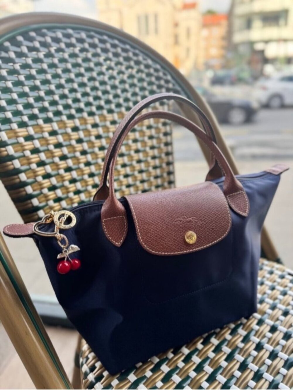 New Longchamp Navy Blue